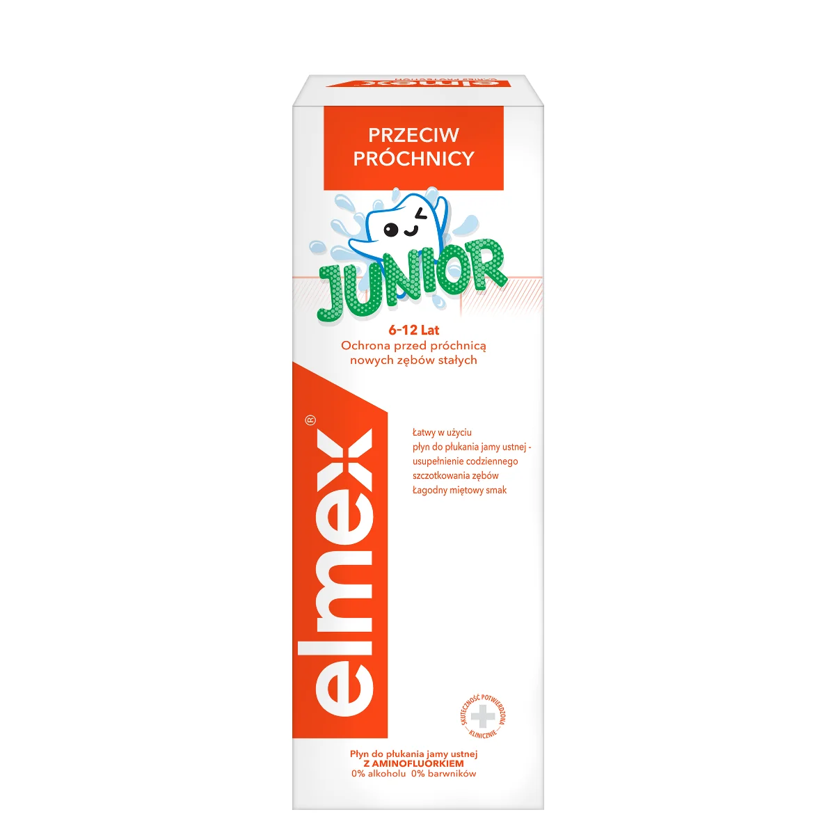 Apa de gura Junior 6-12 ani, 400ml, Elmex