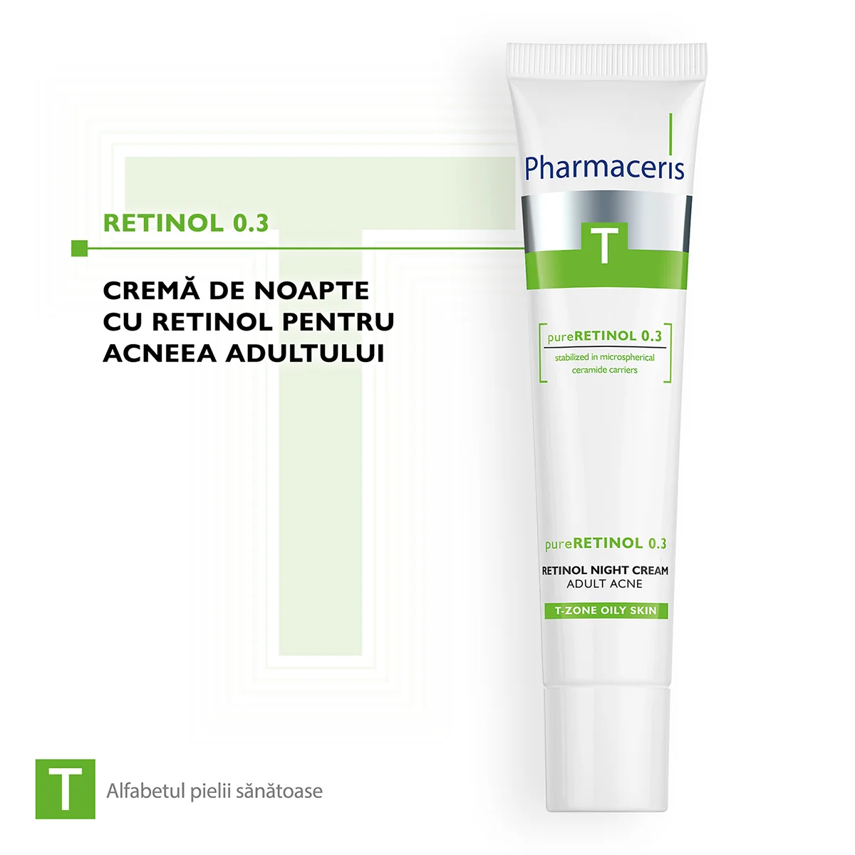 Crema de noapte cu retinol Pure-Retinol T, 40ml, Pharmaceris