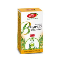 Vitamine naturale B Complex F172, 60 capsule, Fares