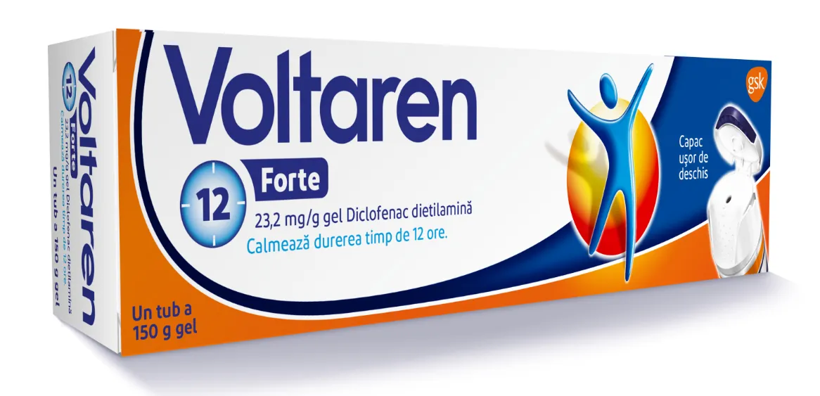 Voltaren Forte gel 23.2 mg, 150 g, GSK 