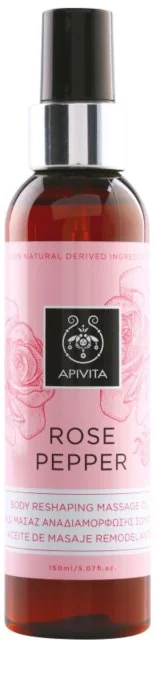 Apivita Rose Pepper Ulei de corp, 150ml