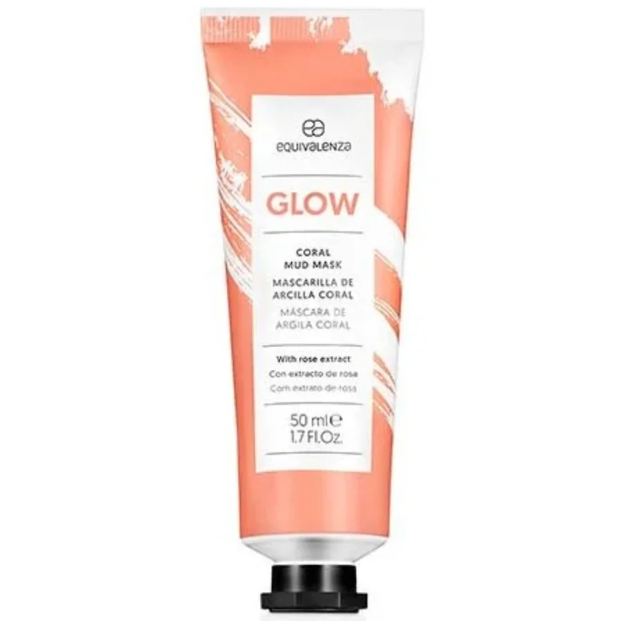 Masca de fata Glow Coral, 50ml, Equivalenza