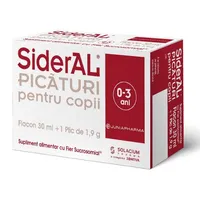 Picaturi pentru copii SiderAL, flacon 30 ml, Solacium Pharma