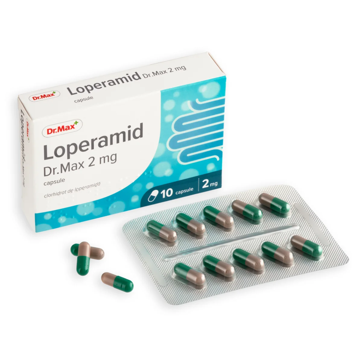 Dr.Max Loperamid 2mg, 10 capsule​