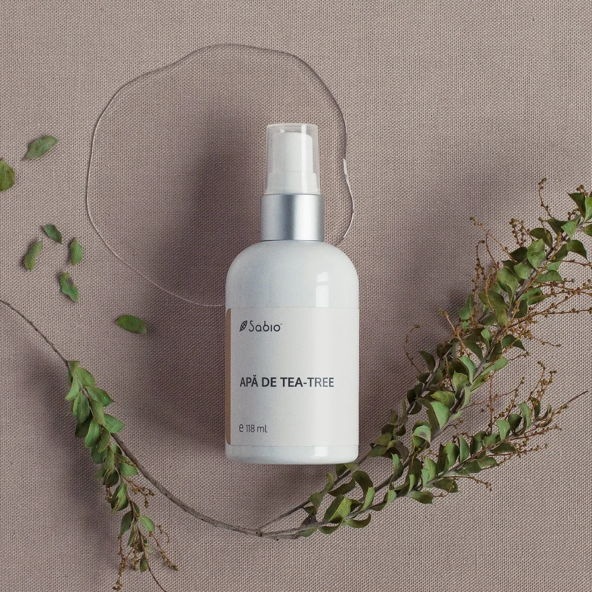 Apa de tea-tree, 118ml, Sabio