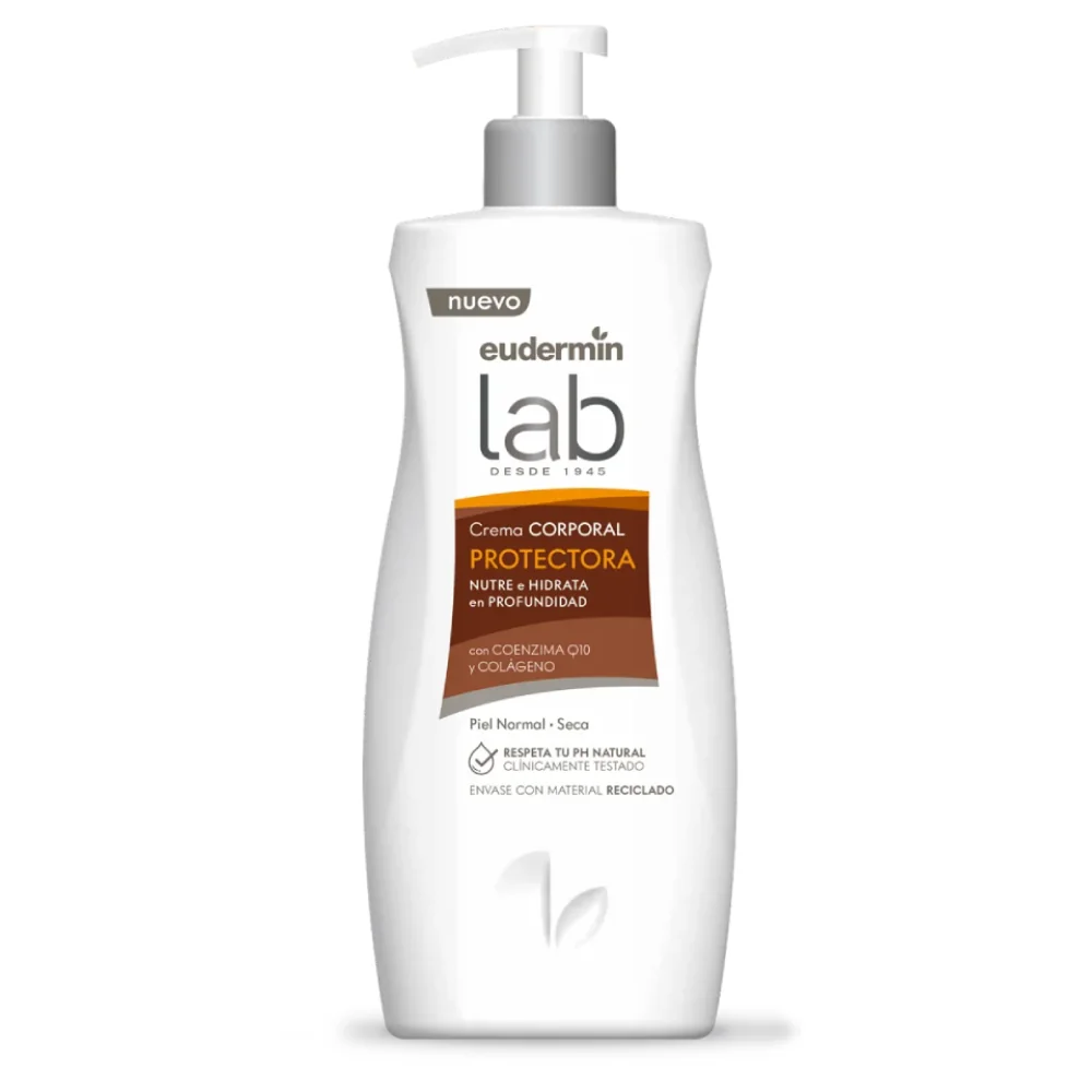 Crema de corp hidratanta cu coenzima Q10 si colagen, 400ml, Eudermin