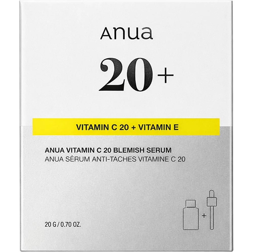 Ser pentru fata cu lamaie verde si vitamina C, 20ml, Anua