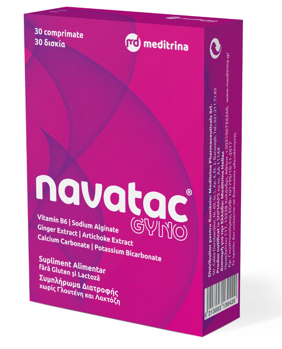 Navatac gyno, 30 comprimate, Meditrina Pharmaceuticals