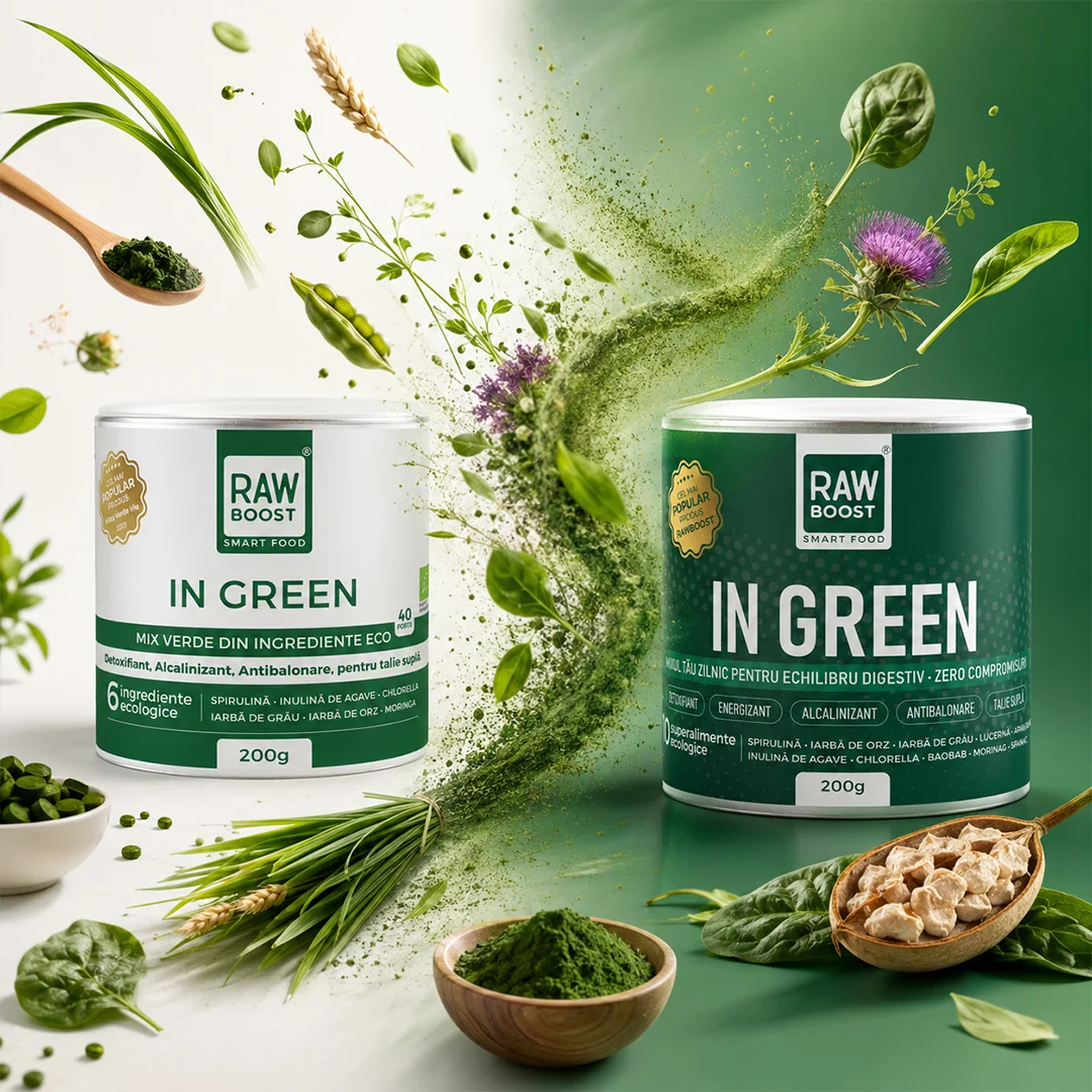 In Green mix verde Bio, 200g, Rawboost