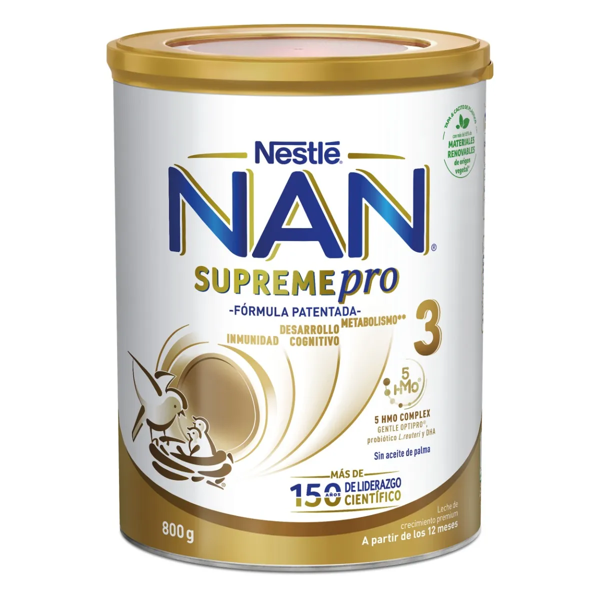 Formula de lapte praf Nan 3 Supreme Pro, 800g, Nestle
