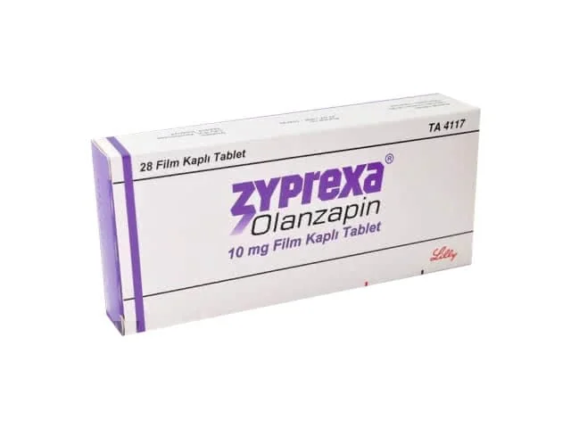 Zyprexa 10mg, 28 comprimate filmate, Eli Lilly 