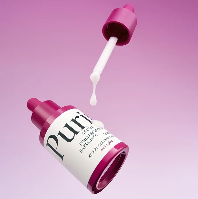 Serum anti-ageing Timeless Bloom Bakuchiol, 30ml, Purito