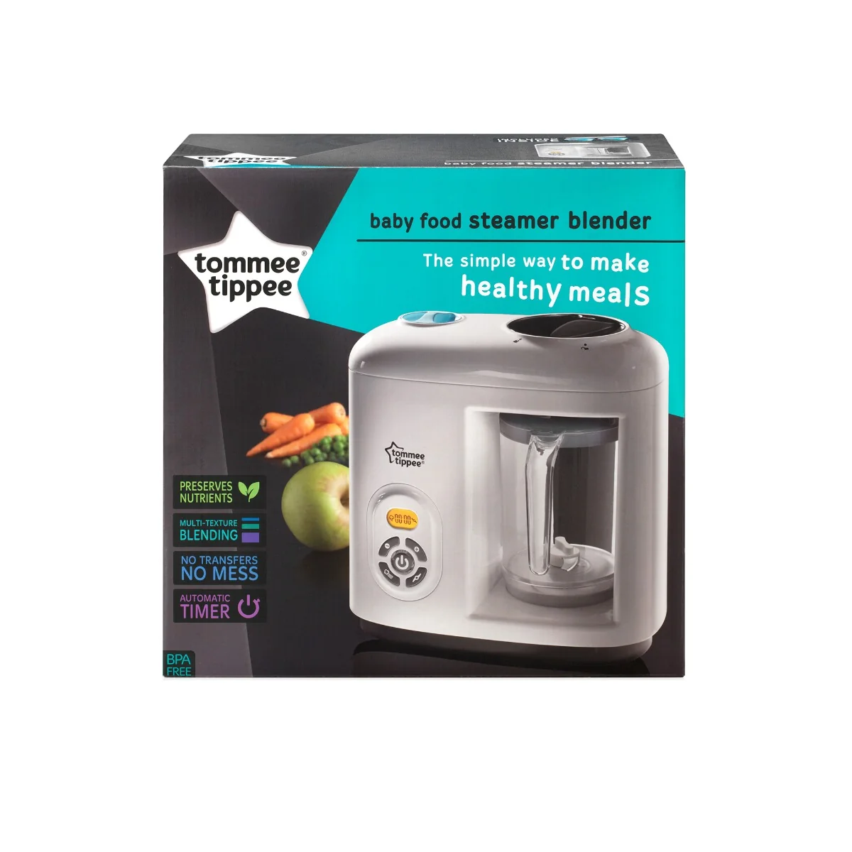 Aparat de gatit cu aburi si blender, 1 bucata, Tommee Tippee