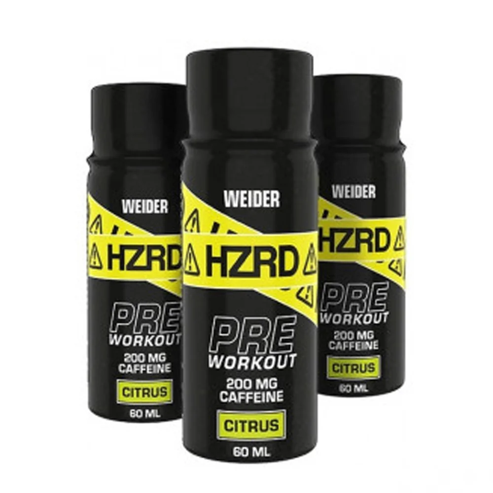 Pre-workout shot cu aroma de Citrus, 60ml, Weider