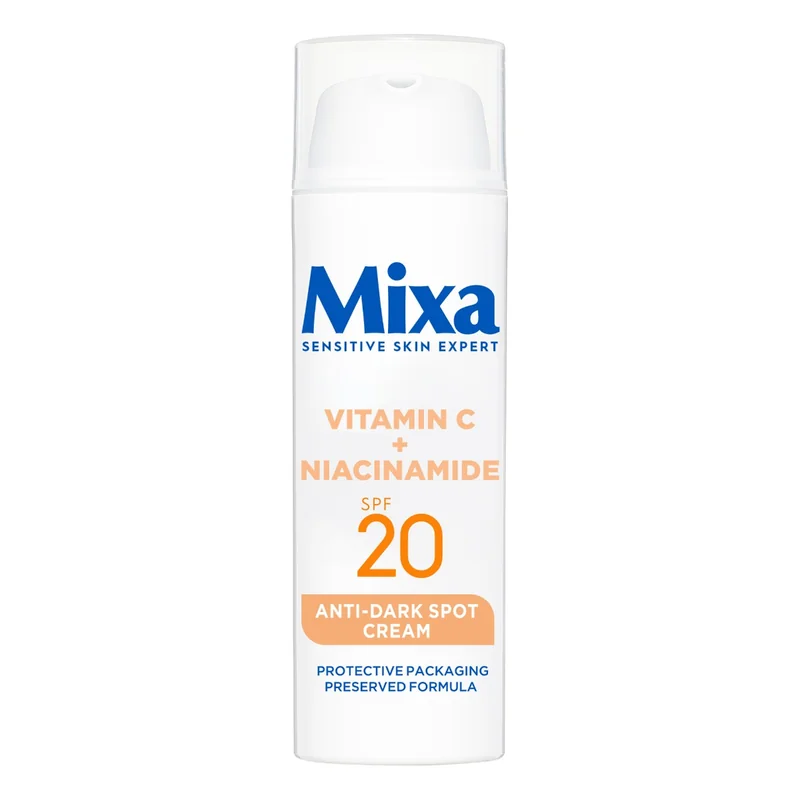 Crema corectoare pete pigmentare pentru piele sensibila SPF50, 50ml, Mixa