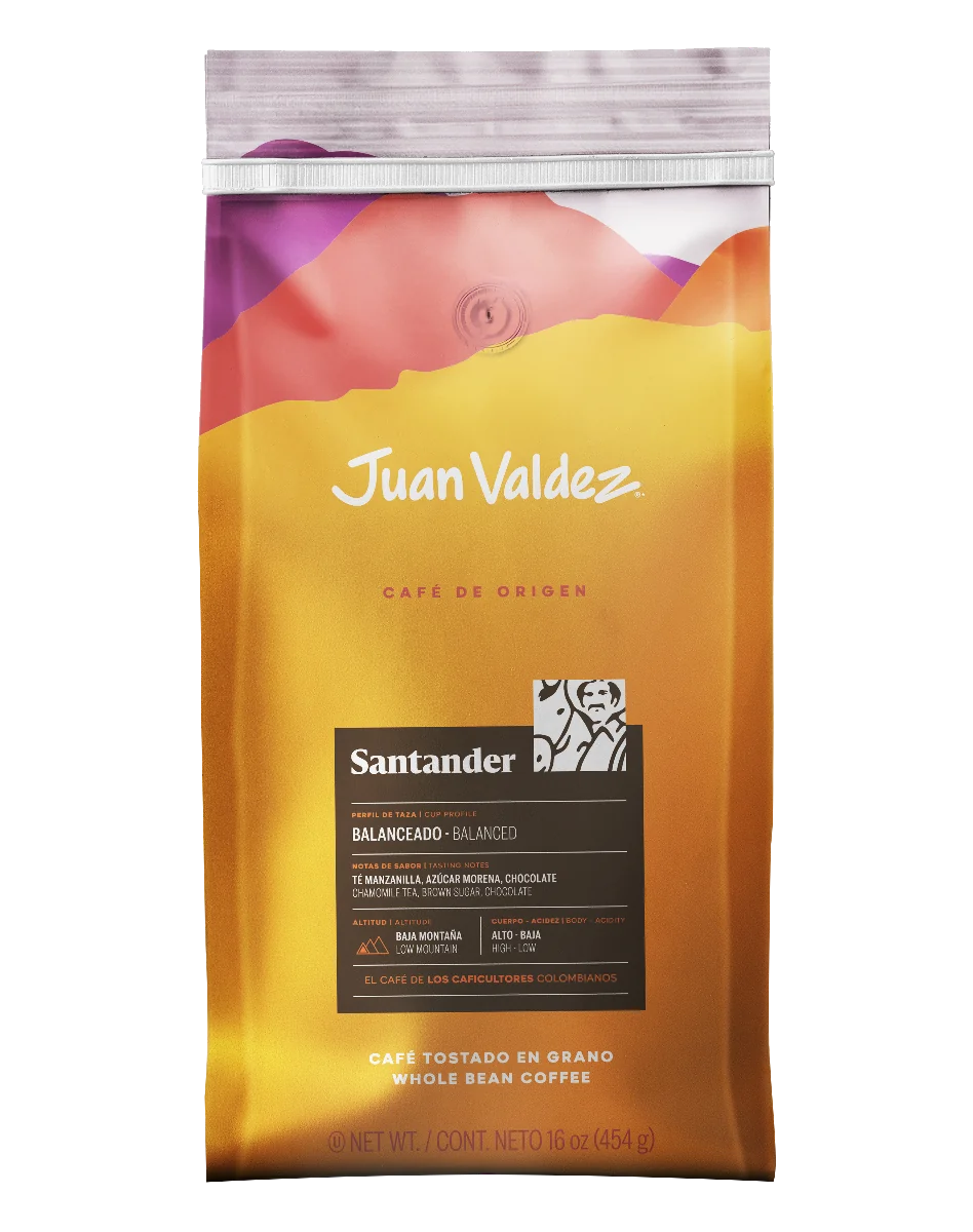 Cafea boabe Origine Santander, 454g, Juan Valdez