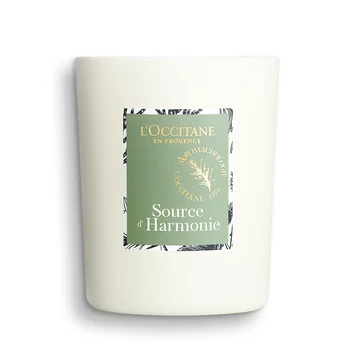 Lumanare parfumata Source D'Harmonie, 140g, L'Occitane