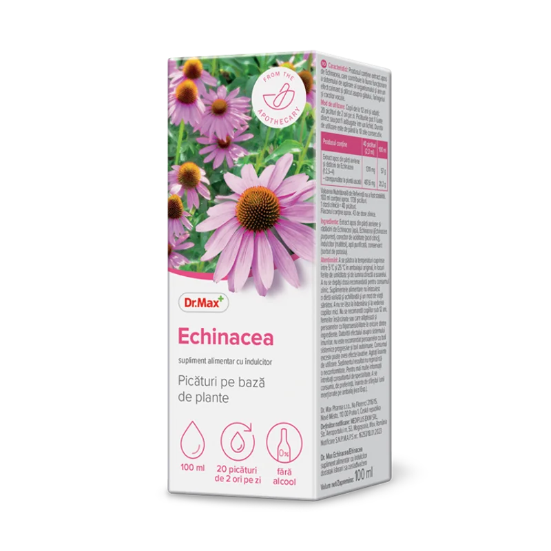 Dr. Max Echinacea Picaturi, 100ml