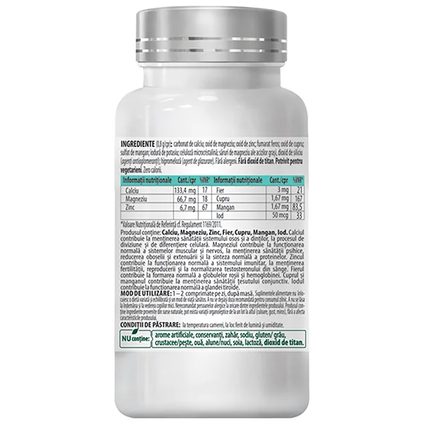 Multiminerale, 30 comprimate, Cosmopharm