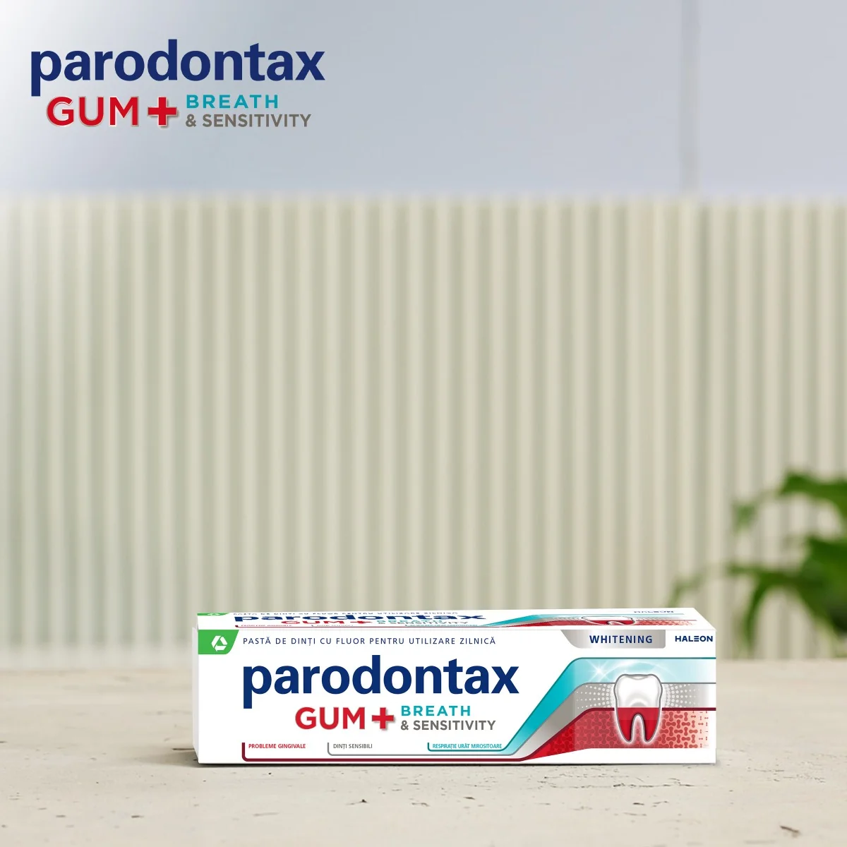 Pasta de dinti Gum + Breath Sensitivity and Whitening, 75ml, Parodontax