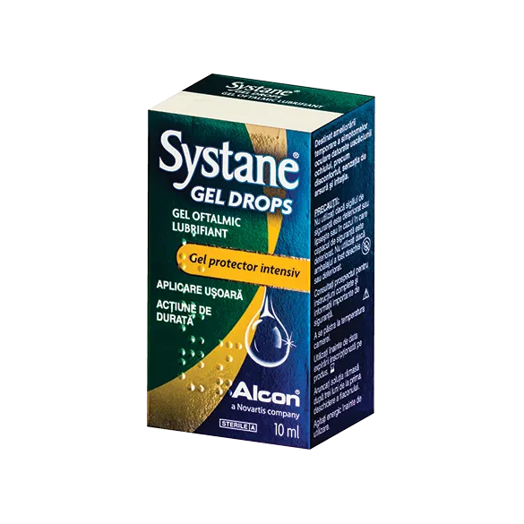 Systane Drops gel oftalmic, 10 ml, Alcon