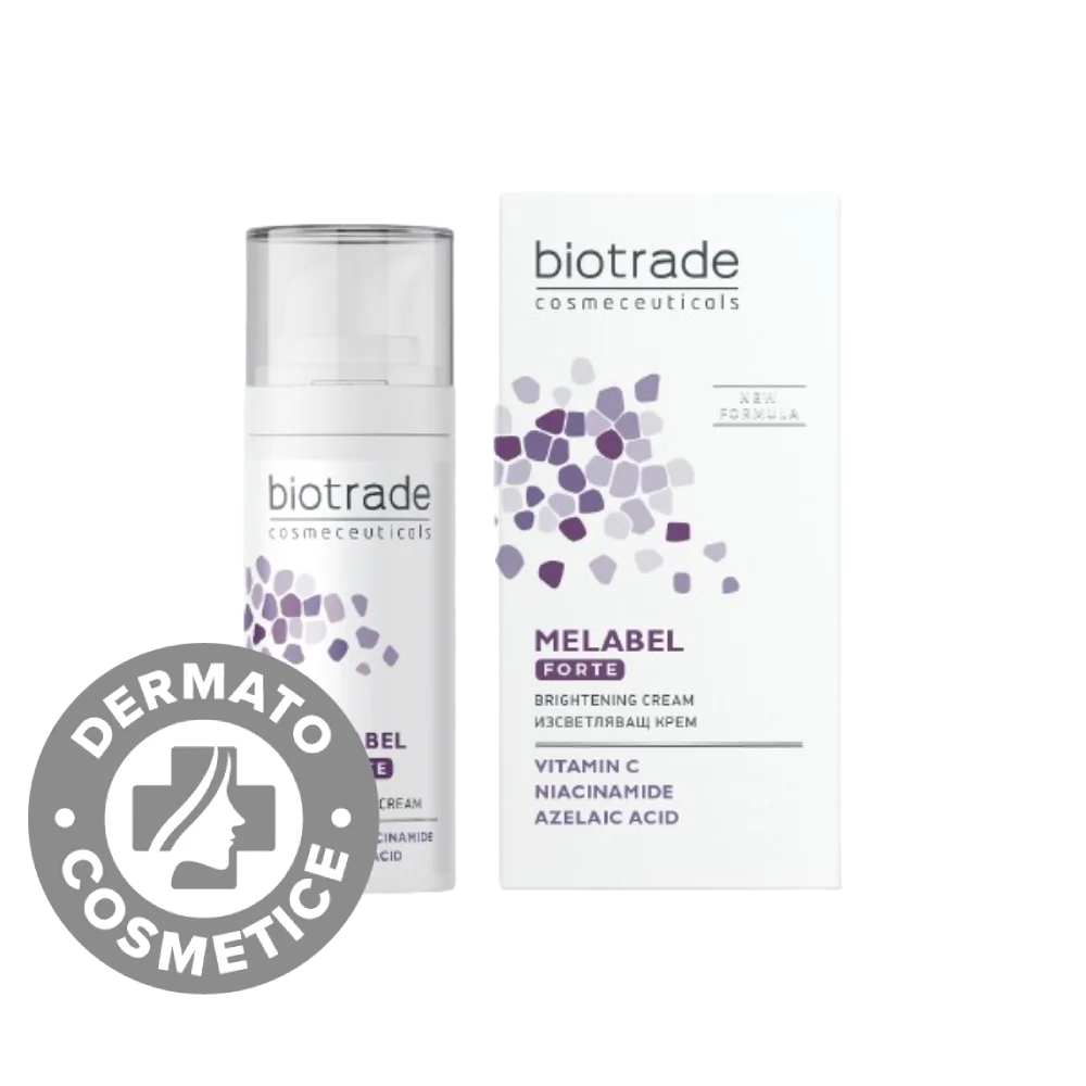 Crema de fata triplu activa Melabel Forte, 30ml, Biotrade