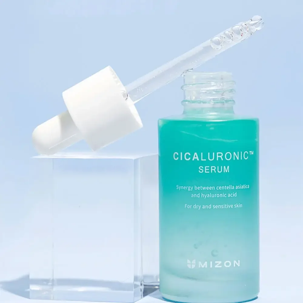 Ser de fata hidratant cu acid hialuronic Cicaluronic, 30ml, Mizon