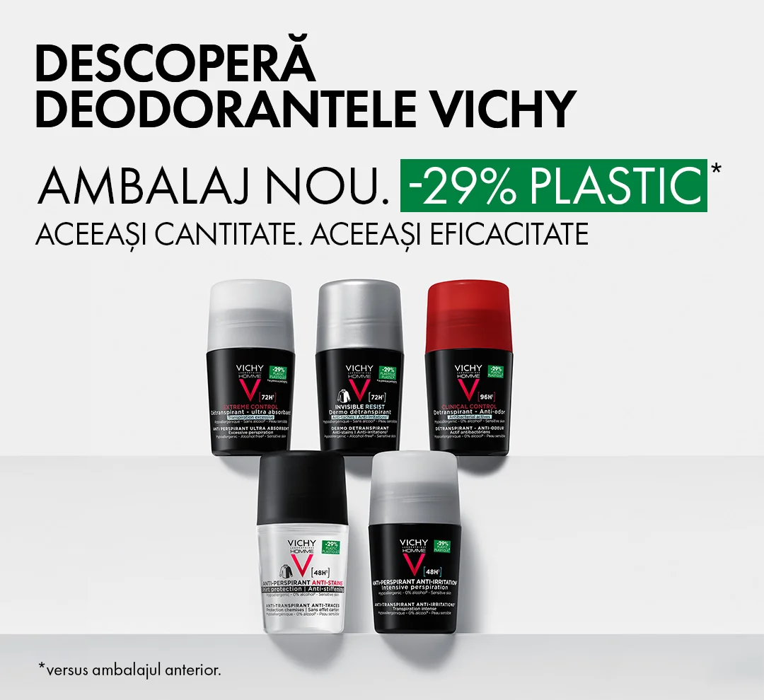 Descopera Deodorantele Vichy Descopera Deodorantele Vichy
