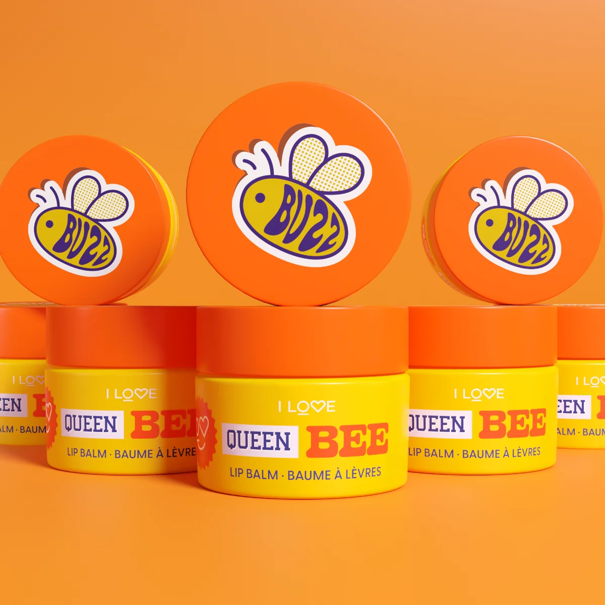 Balsam de buze Queen Bee, 10g, I Love Cosmetics