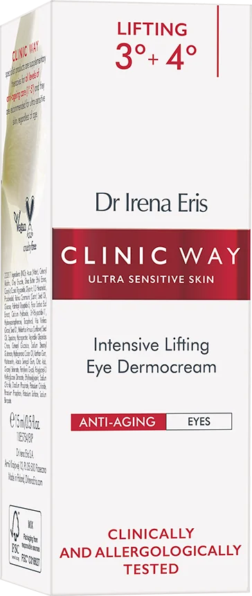 Crema ochi anti-aging Clinic Way 3° + 4°, 15ml, Dr. Irena Eris