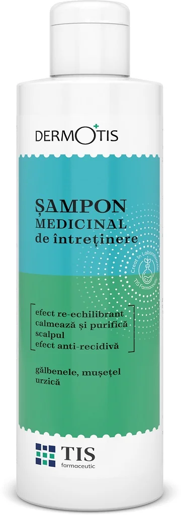 Sampon medicinal de intretinere, 100ml, Tis Farmaceutic