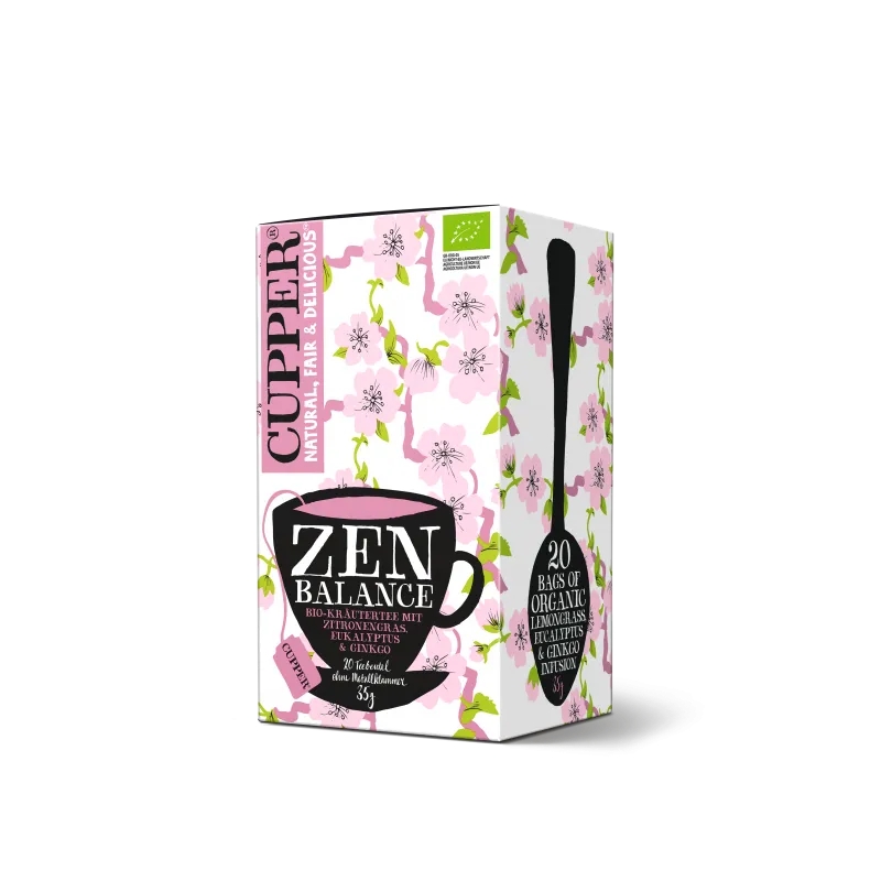 Ceai eco Zen Ballance, 20 plicuri, Cupper