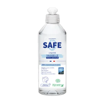 Detergent bio pentru vase fara parfum sau alergeni, 1l, Safe