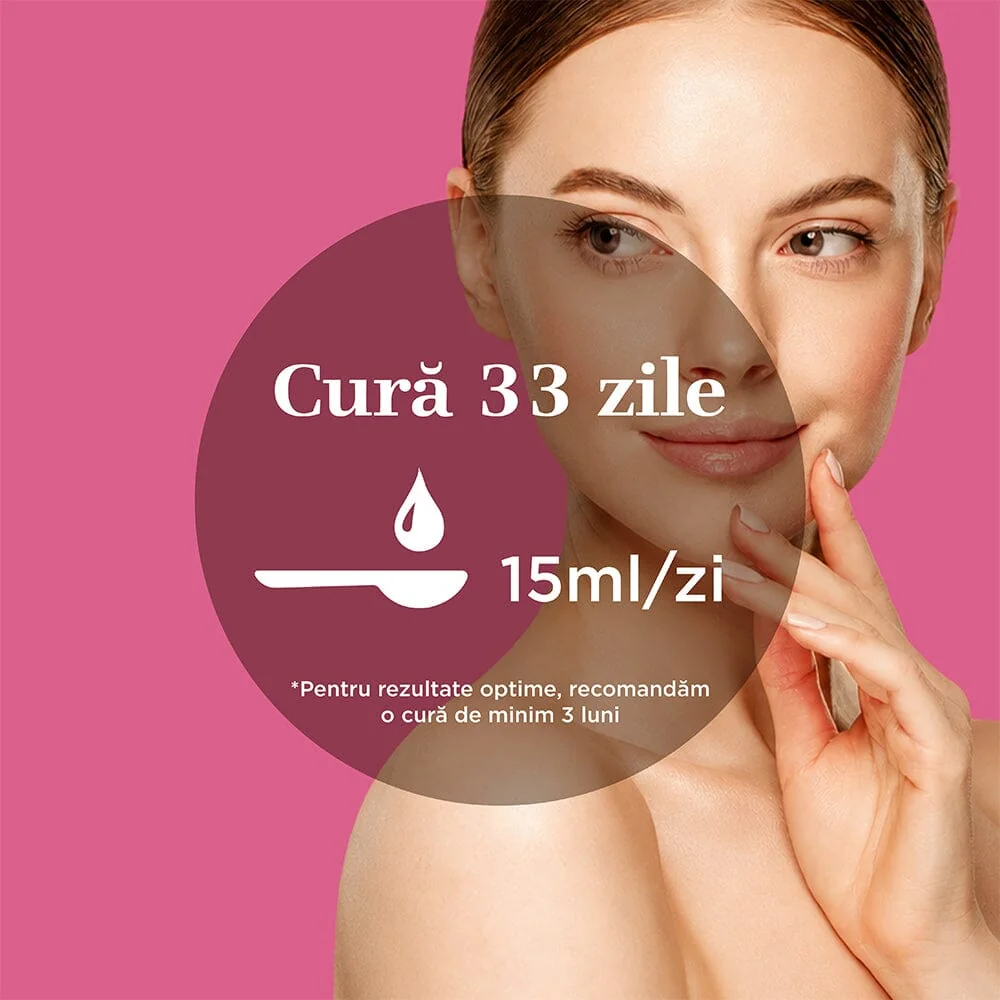 Colagen lichid pentru piele si par Colagenus Frumusete, 500ml, Faunus Plant