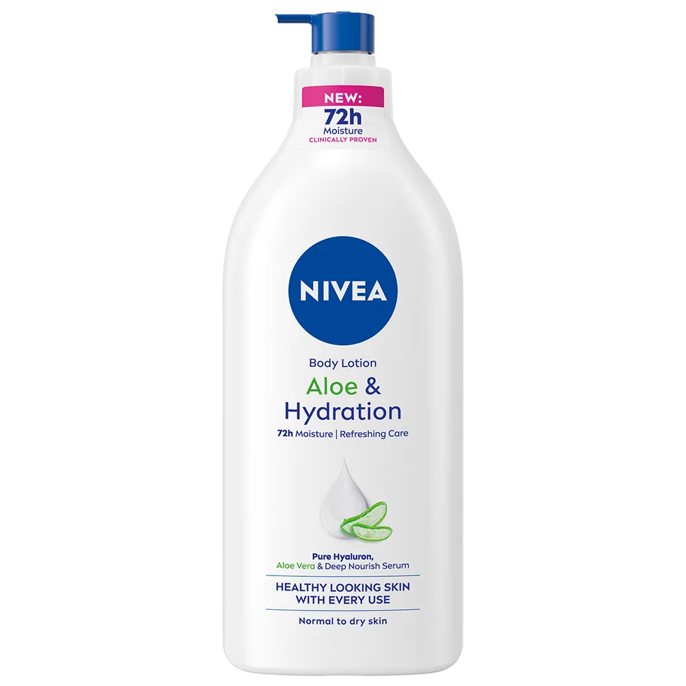 Lotiune de corp hidratanta cu aloe vera, 625ml, Nivea