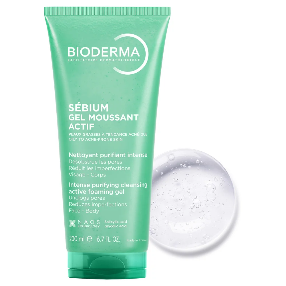 Gel spumant activ Sebium, 200ml, Bioderma