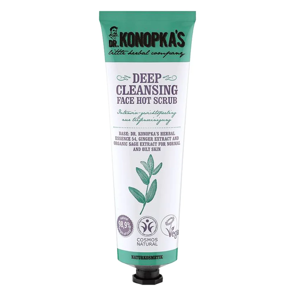 Exfoliant pentru curatare in profunzime Little Herbal Company, 75ml, Dr.Konopka’s
