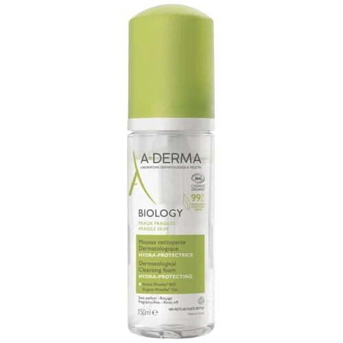 Spuma de curatare hidra-protectoare Biology, 150ml, A-Derma