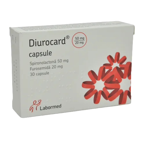 Diurocard 50mg, 30 capsule, Labormed 