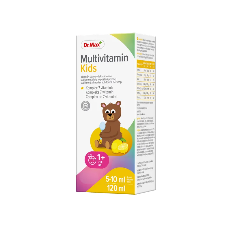 Dr. Max Multivitamin Kids Sirop, 120ml