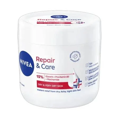 Crema hidratanta Care Repair & Care Tub, 400ml, Nivea