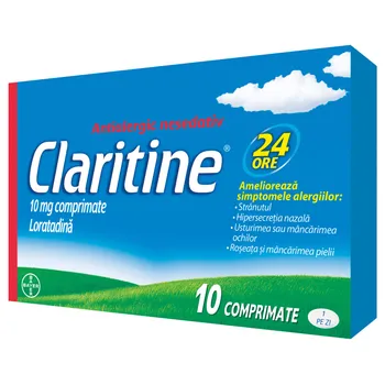 Claritine 10 mg, 10 comprimate, Bayer 
