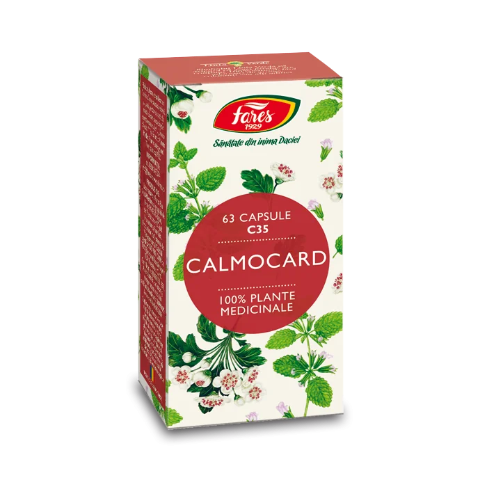 Calmocard C35, 63 capsule, Fares