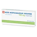 Acid Acetilsalicilic 100 mg, 30 comprimate, Gedeon Richter