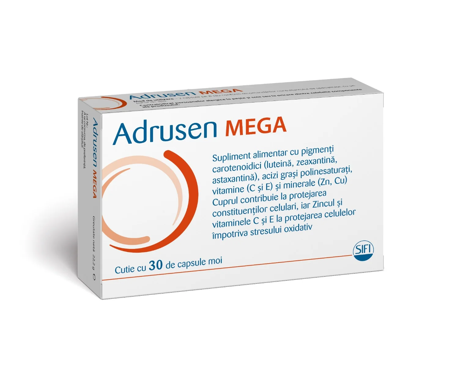 Adrusen Mega, 30 capsule moi, SIFI