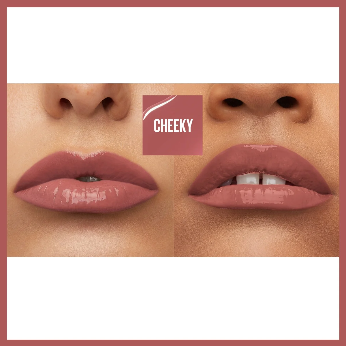 Ruj lichid rezistent cu stralucire de vinil Superstay Ink 35 Cheeky, 4.2ml, Maybelline
