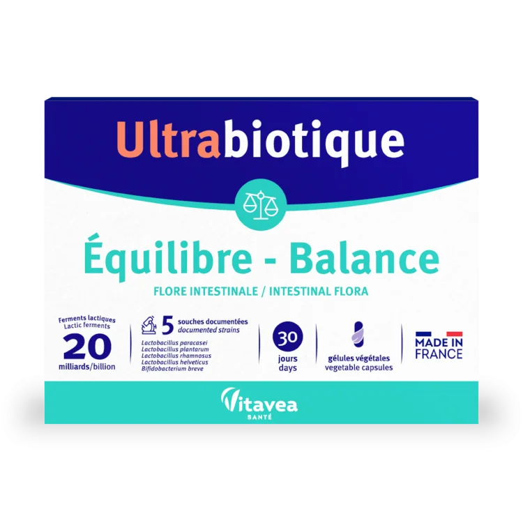 Probiotic Equilibre - Balance, 30 capsule, Ultrabiotique