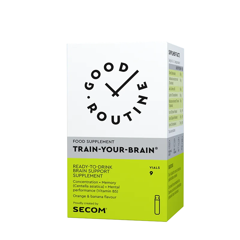 Train your brain Good Routine, 9 x 25ml, Secom