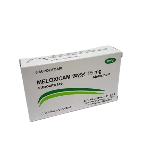 Meloxicam 15mg, 6 supozitoare, Magistra