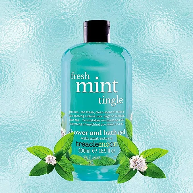 Gel de dus Fresh Mint Tingle, 500ml, Treaclemoon